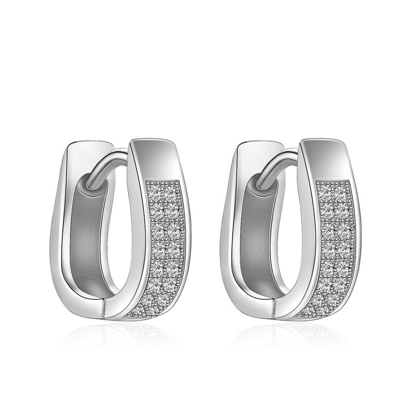 Kolczyki Srebro 925 Kwadratowe