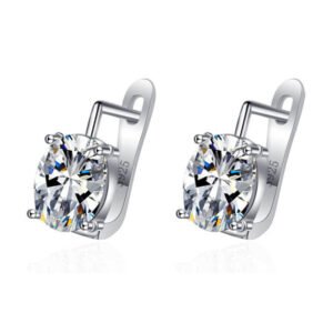 Kolczyki Srebro 925 Angielskie cyrkonie