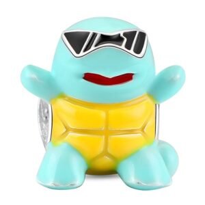 Zawieszka charms do pandory Srebro próby 925 Pokemon Squirtle
