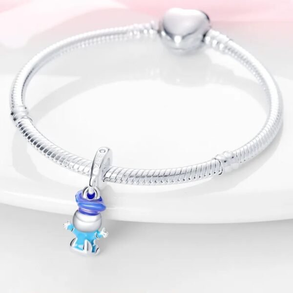 Zawieszka charms do pandory Srebro próby 925 Disney Kaczor Donald - obrazek 3