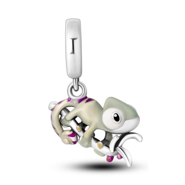 Zawieszka charms do pandory Srebro próby 925 Kameleon zmienijący kolor - obrazek 2