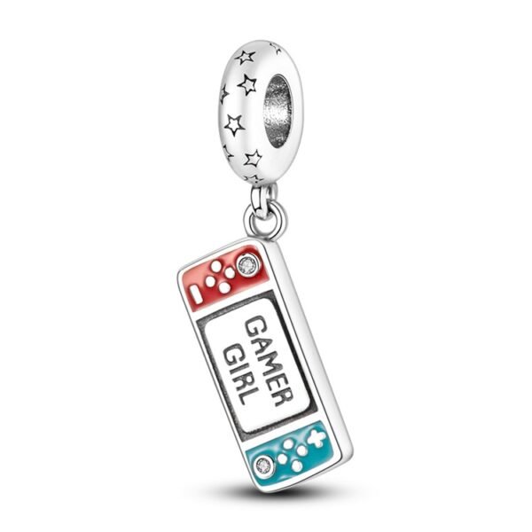 Zawieszka charms do pandory Srebro próby 925 Konsola Game Boy