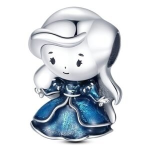 Zawieszka charms do pandory Srebro próby 925 Kopciuszek