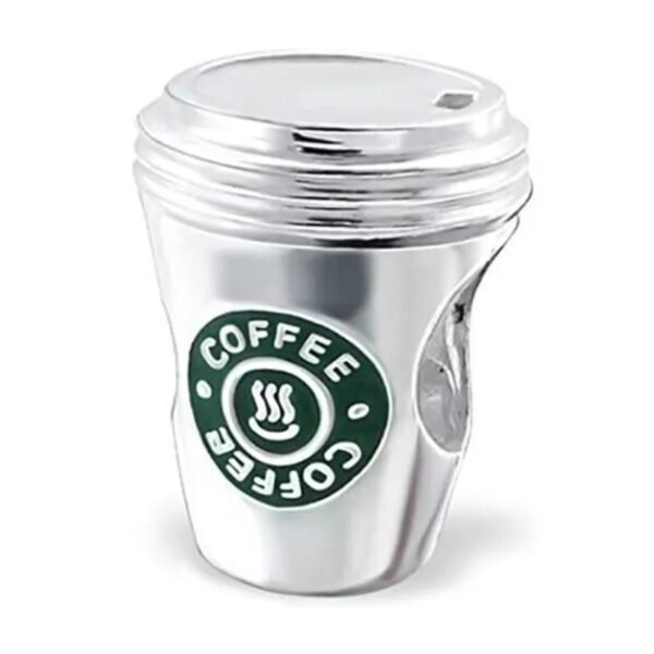Zawieszka charms do pandory Srebro próby 925 Coffee Kawa