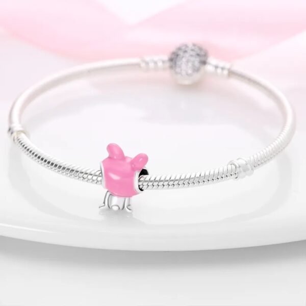 Zawieszka charms do pandory Srebro próby 925 My Melody - obrazek 3