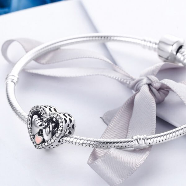 Zawieszka charms do pandory Srebro próby 925 Przysięga Miłosna - obrazek 3