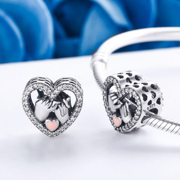 Zawieszka charms do pandory Srebro próby 925 Przysięga Miłosna - obrazek 2
