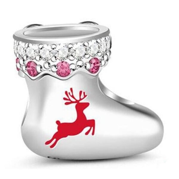 Zawieszka charms do pandory Srebro próby 925 Skarpeta na prezenty
