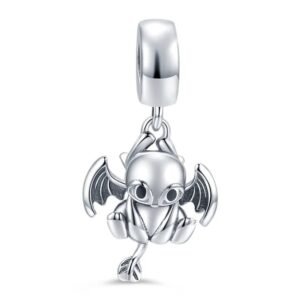 Zawieszka charms do pandory Srebro próby 925 Smok