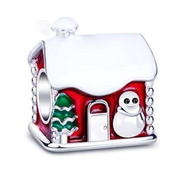 Zawieszka charms do pandory Srebro próby 925 Chatka Święta