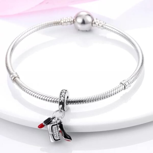 Zawieszka charms do pandory Srebro próby 925 Kobiece Atrybuty - obrazek 3