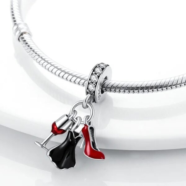 Zawieszka charms do pandory Srebro próby 925 Symbole Kobiecości - obrazek 2