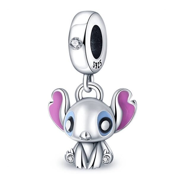 Zawieszka charms do pandory Srebro próby 925 Disney Stich