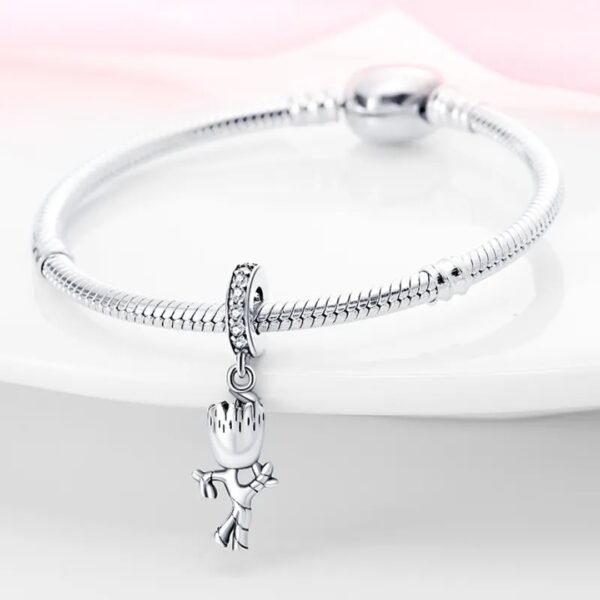 Zawieszka charms do pandory Srebro próby 925 Groot - obrazek 3