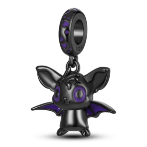 Zawieszka charms do pandory Srebro próby 925 Nietoperz