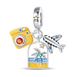 Zawieszka charms do pandory Srebro próby 925 Wakacyjna Podróż